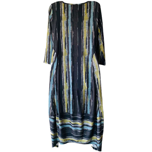 Kozan Kati Abstract Stripe Dress